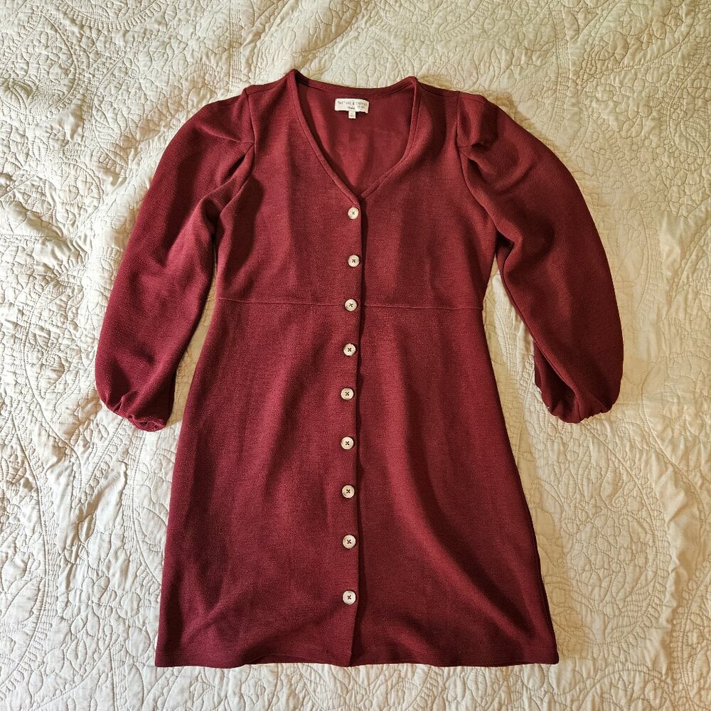 Texture & Thread Madewell Balloon Sleeve Dress